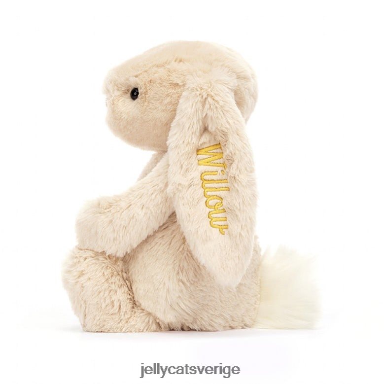 Jellycat leksak personlig bashful lyx bunny willow medium beige 4206LT237