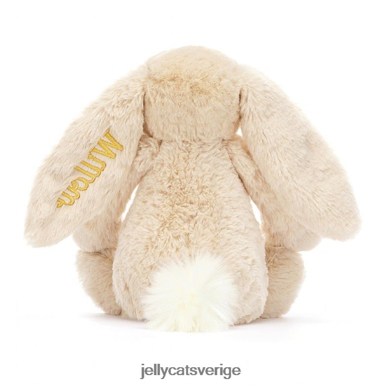 Jellycat leksak personlig bashful lyx bunny willow medium beige 4206LT237