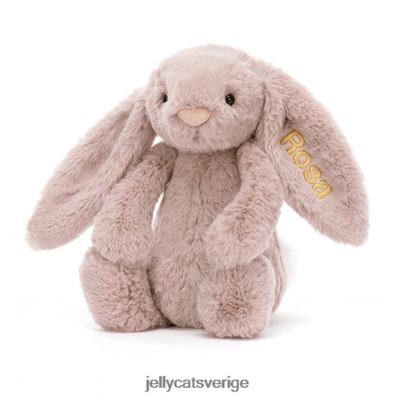 Jellycat leksak personlig bashful lyx kanin rosa mellanrosa 4206LT155
