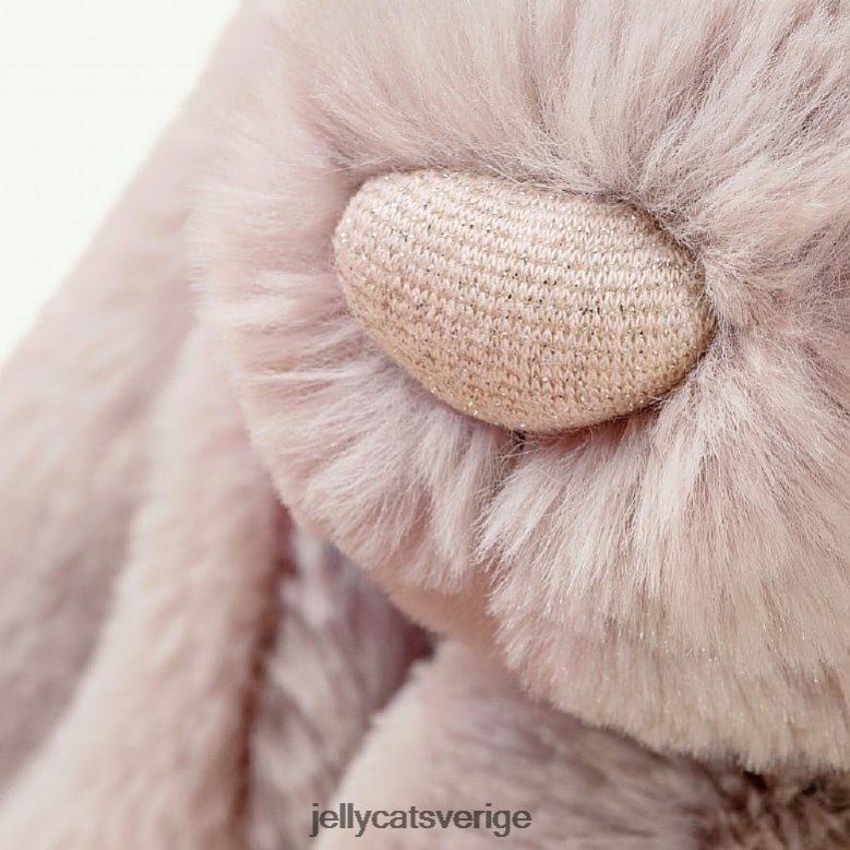 Jellycat leksak personlig bashful lyx kanin rosa mellanrosa 4206LT155