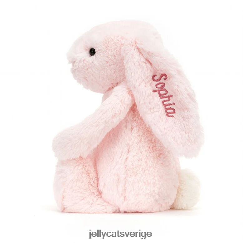 Jellycat leksak personlig bashful rosa kanin medium baby rosa 4206LT48