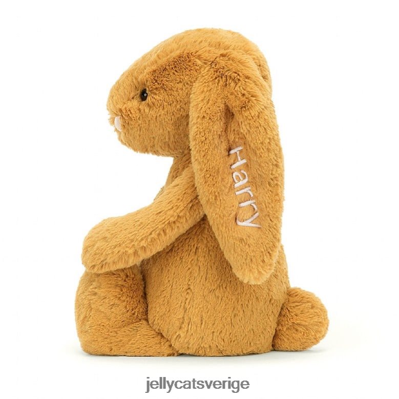 Jellycat leksak personlig bashful sv bunny medium guld 4206LT214