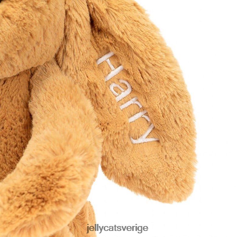 Jellycat leksak personlig bashful sv bunny medium guld 4206LT214