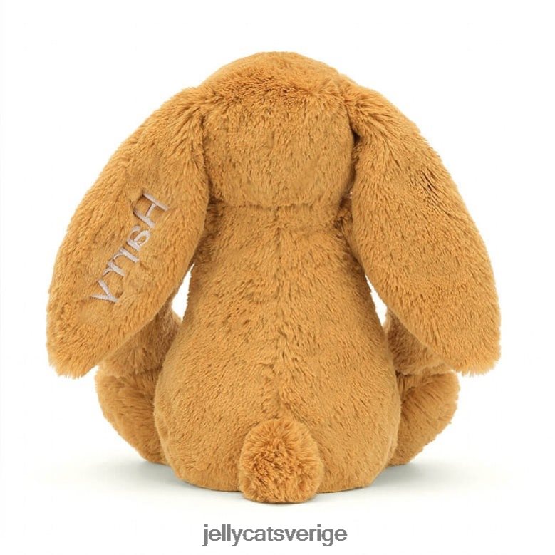 Jellycat leksak personlig bashful sv bunny medium guld 4206LT214