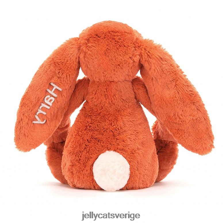 Jellycat leksak personlig blyg tangerin kanin medium orange 4206LT502