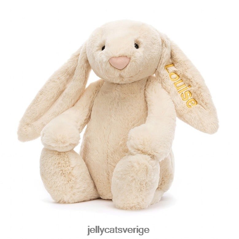 Jellycat leksak personlig blygsam lyx kanin pil enorm beige 4206LT393