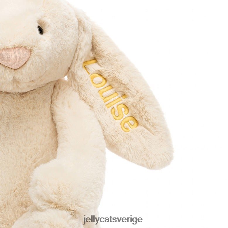 Jellycat leksak personlig blygsam lyx kanin pil enorm beige 4206LT393