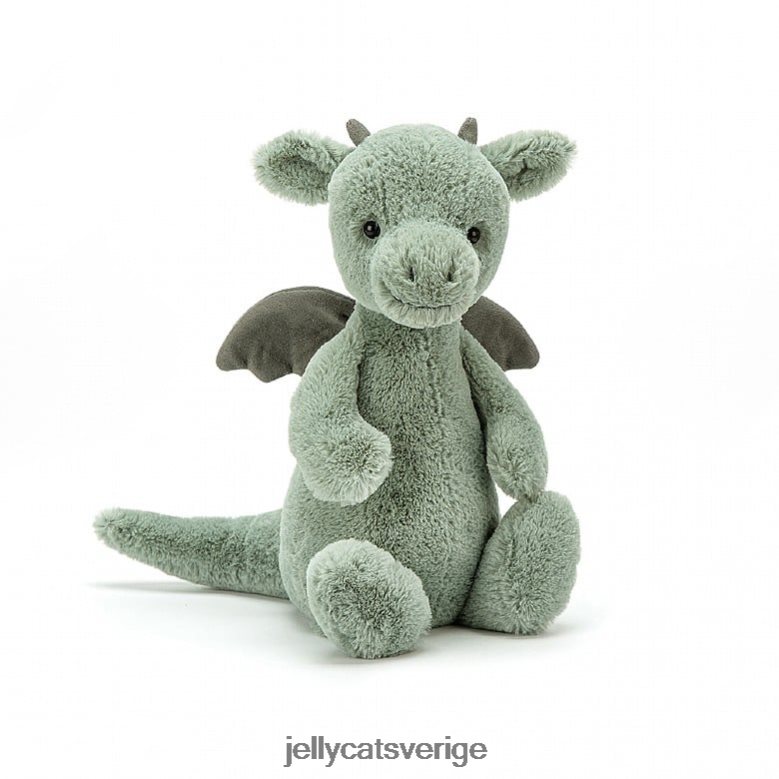 Jellycat leksak blyg drakegrön 4206LT318