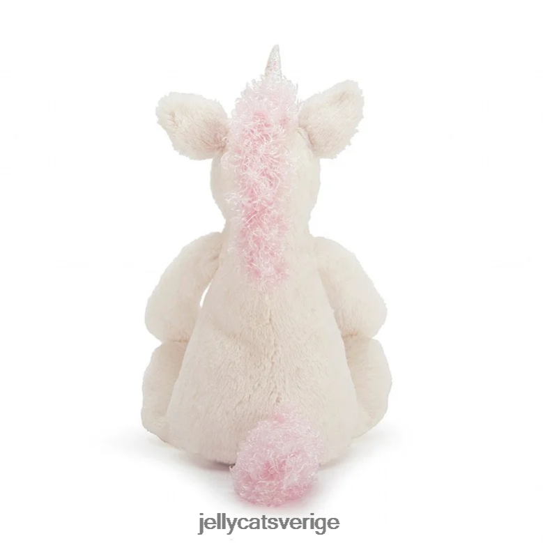 Jellycat leksak blyg enhörning vit 4206LT145