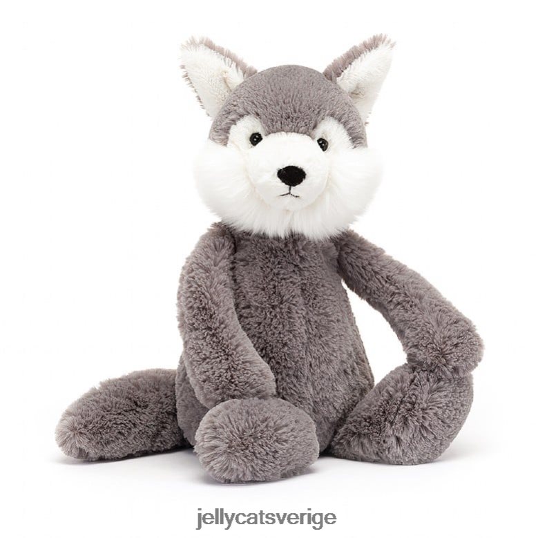 Jellycat leksak blyg varg grå och vit 4206LT179