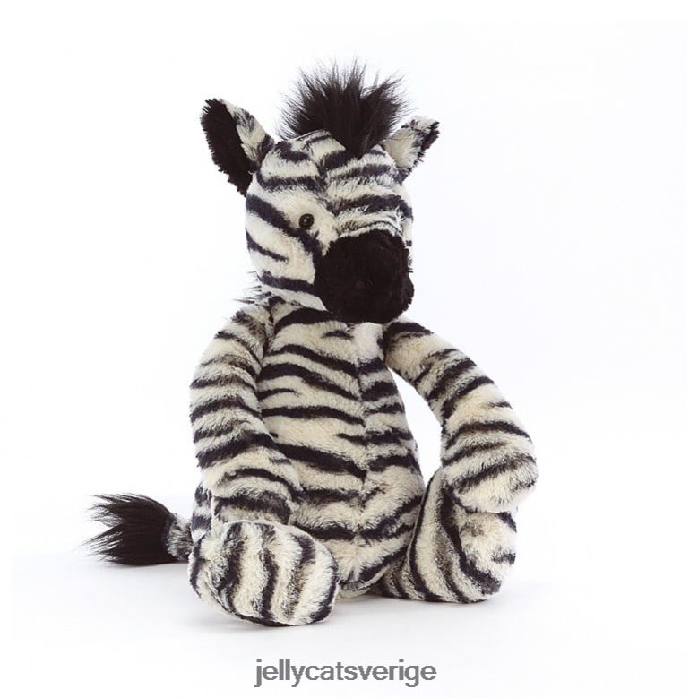 Jellycat leksak blyg zebra svart och vit 4206LT611