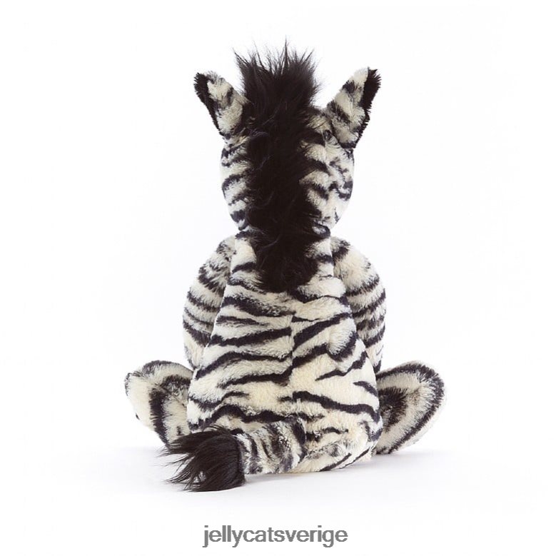 Jellycat leksak blyg zebra svart och vit 4206LT611