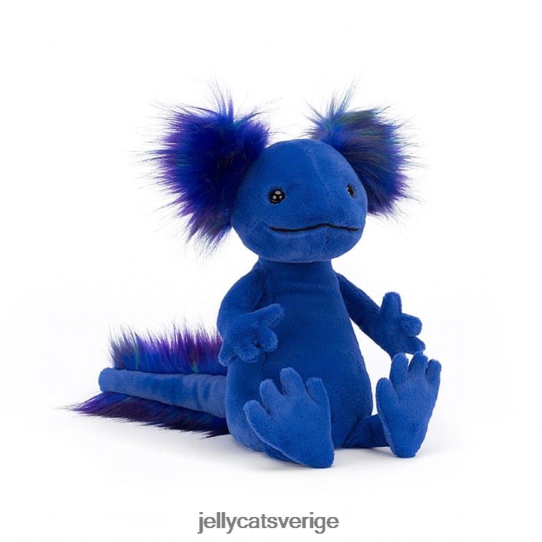 Jellycat leksak andie axolotl blå 4206LT123