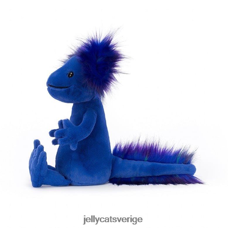 Jellycat leksak andie axolotl blå 4206LT123