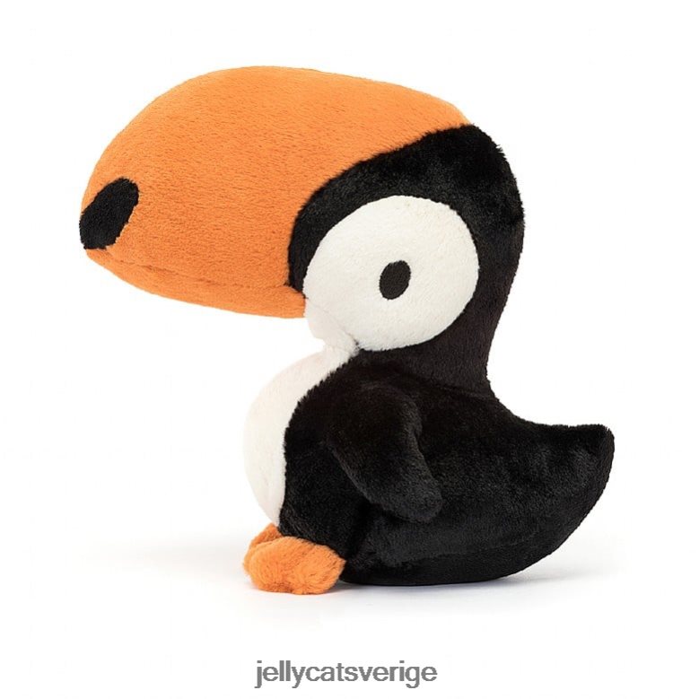 Jellycat leksak bodacious näbb tukan svart och vit 4206LT275
