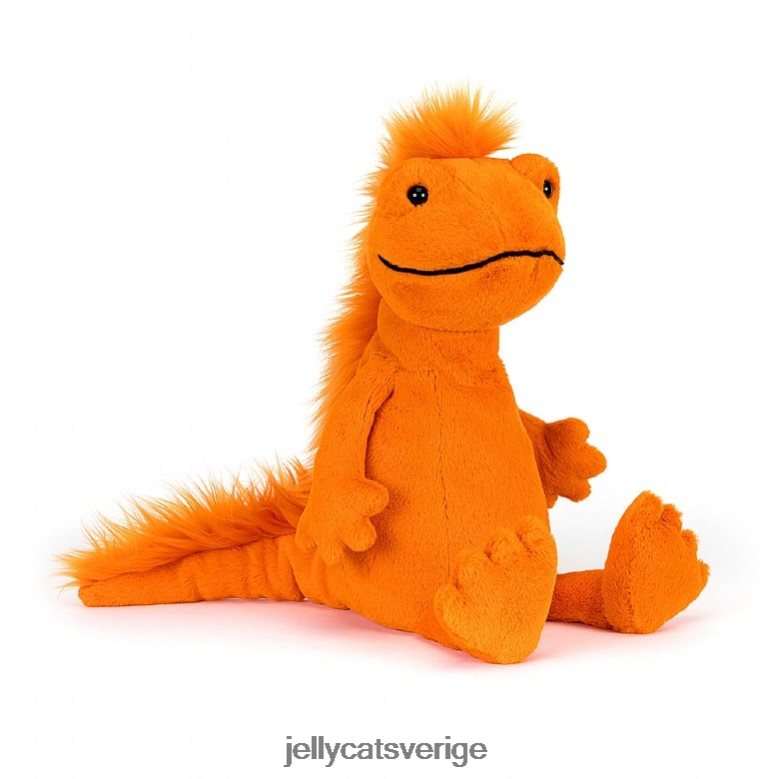 Jellycat leksak cruz crested newt orange 4206LT350