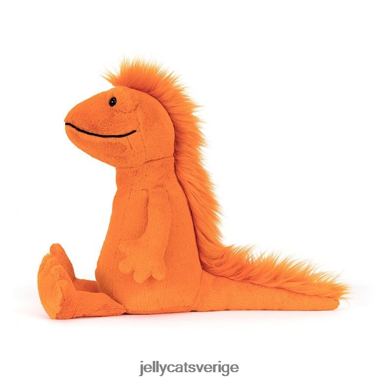 Jellycat leksak cruz crested newt orange 4206LT350