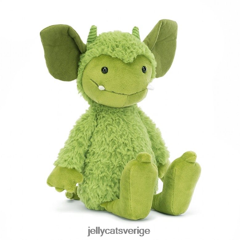 Jellycat leksak grizzo gremlin grön 4206LT153