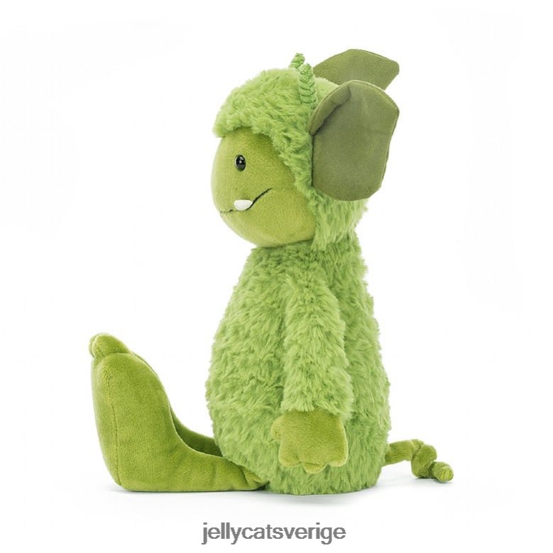 Jellycat leksak grizzo gremlin grön 4206LT153