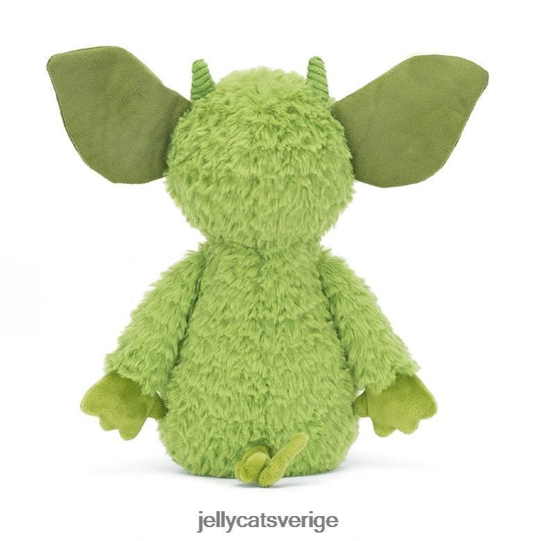 Jellycat leksak grizzo gremlin grön 4206LT153