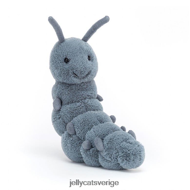 Jellycat leksak wriggidig bugg blå 4206LT229