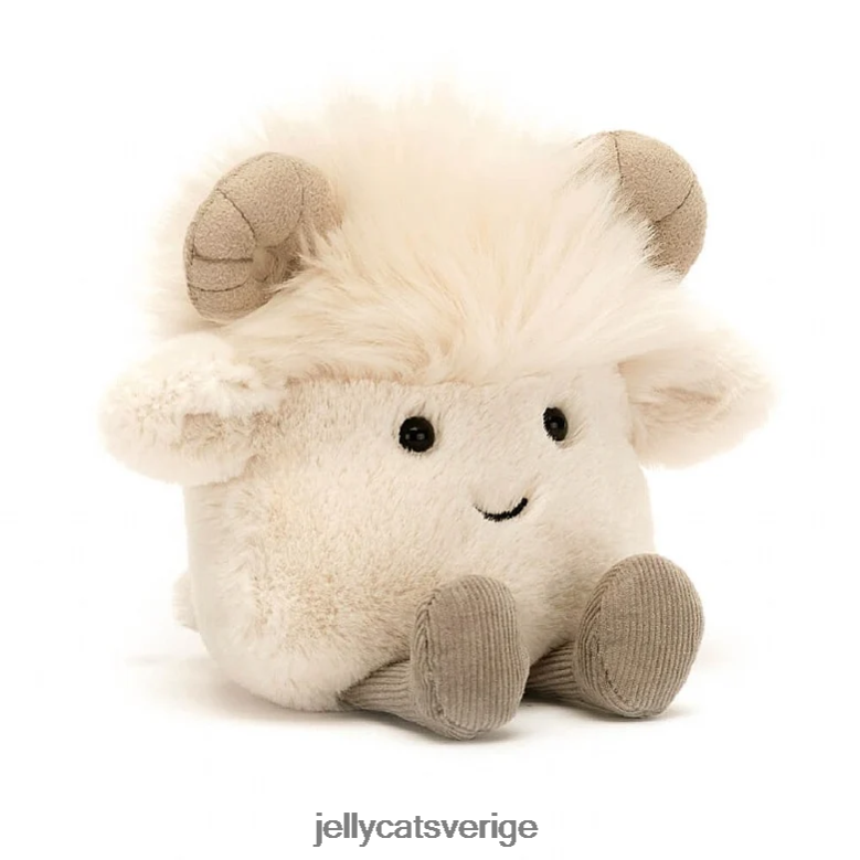 Jellycat leksak amuseabean ram kräm 4206LT115