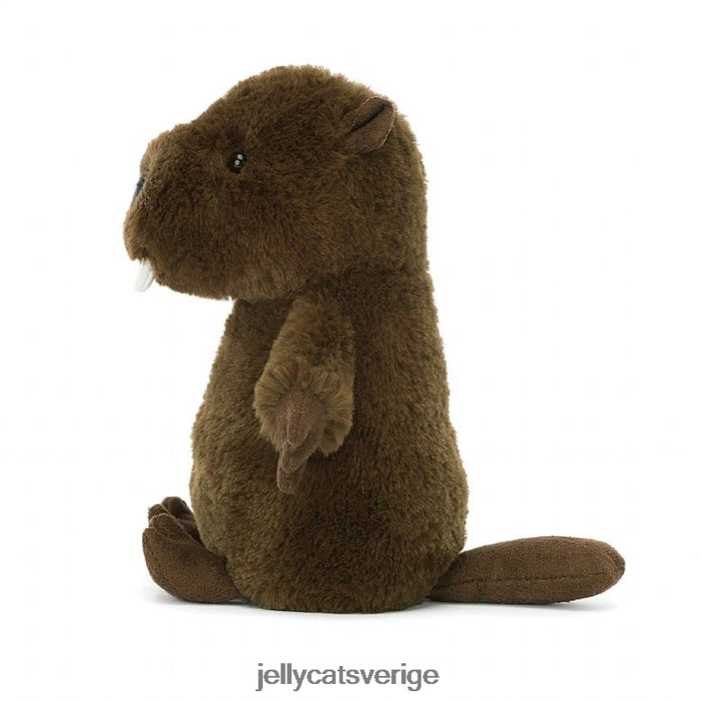 Jellycat leksak nippit bäverchoklad 4206LT166