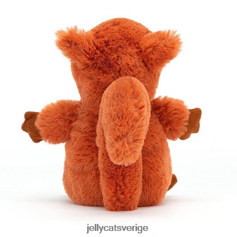 Jellycat leksak nippit bäverchoklad 4206LT166