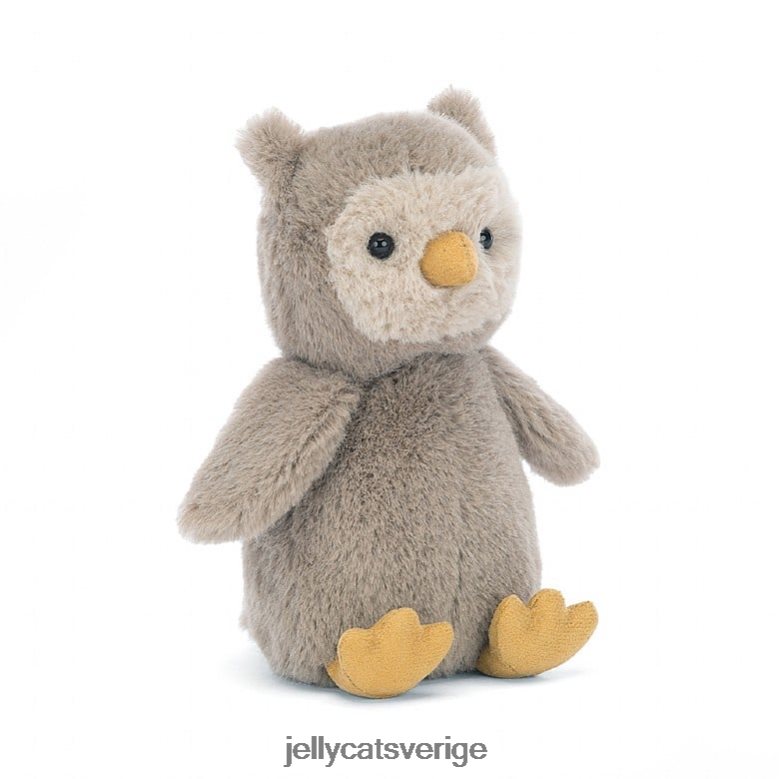 Jellycat leksak nippit uggla grå 4206LT234
