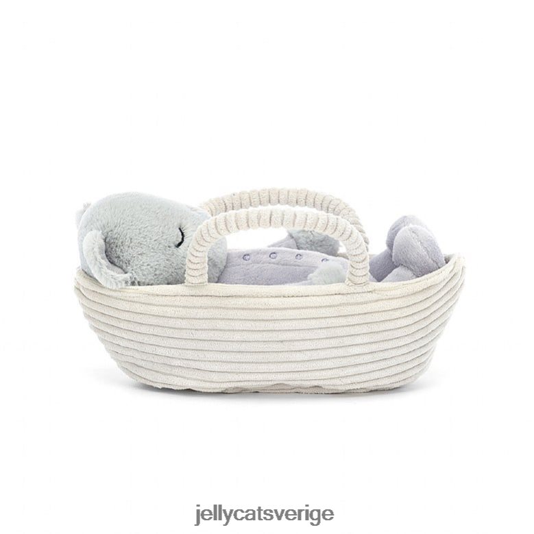 Jellycat leksak rock-a-bye kattunge grå 4206LT407