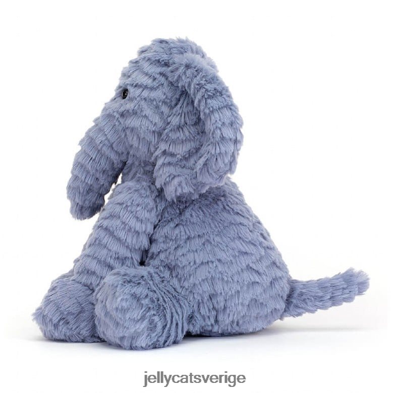 Jellycat leksak fuddlewuddle elefant blå 4206LT498