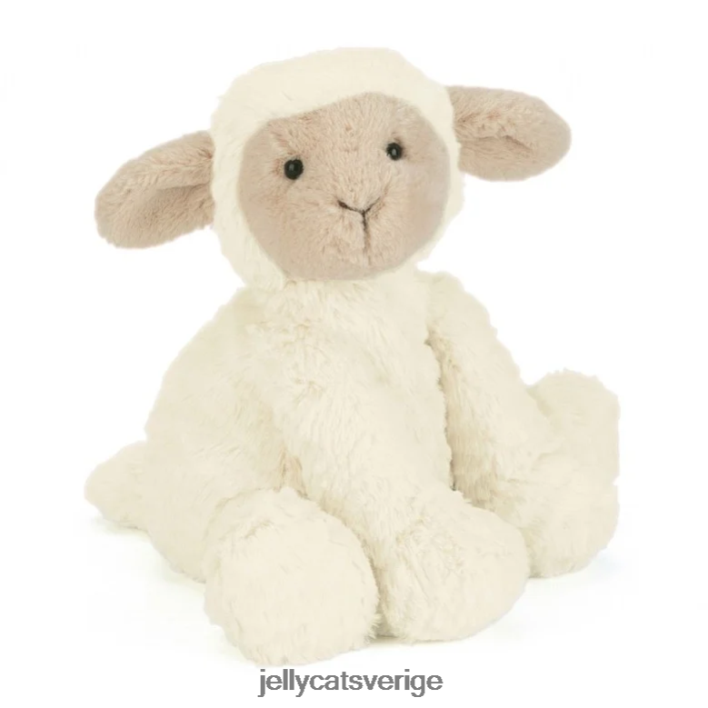 Jellycat leksak fuddlewuddle lammkräm 4206LT557