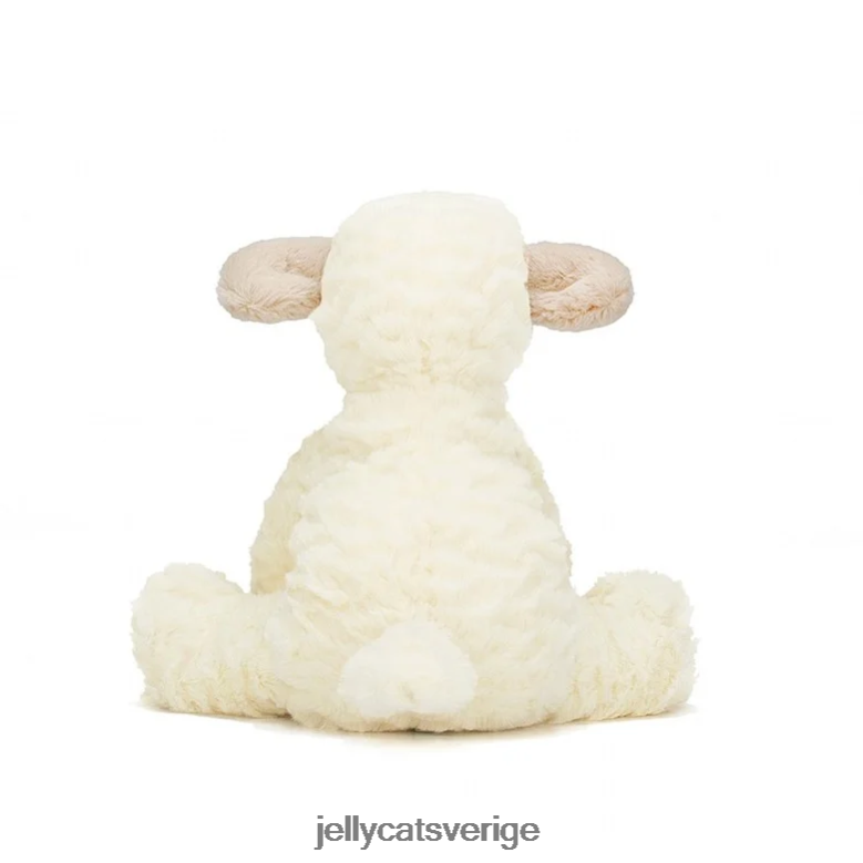 Jellycat leksak fuddlewuddle lammkräm 4206LT557