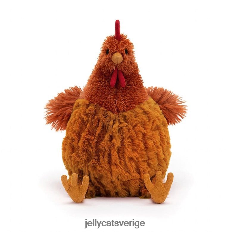 Jellycat leksak cecile kyckling brun 4206LT36