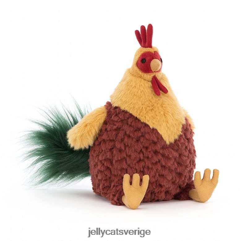 Jellycat leksak cluny tupp flerfärgad 4206LT378