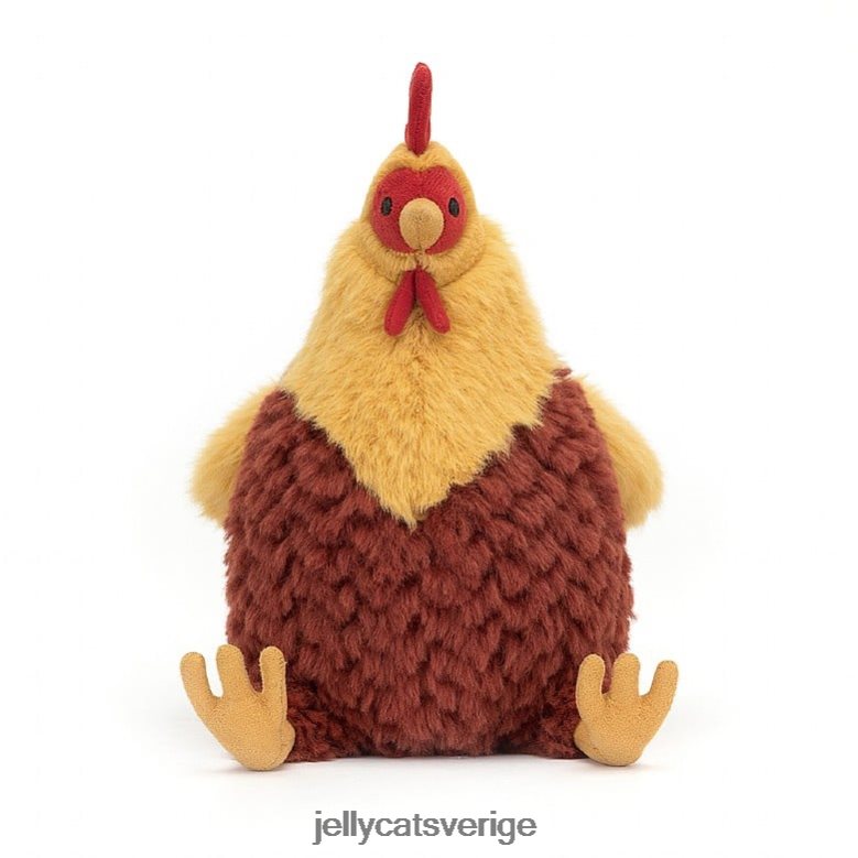 Jellycat leksak cluny tupp flerfärgad 4206LT378