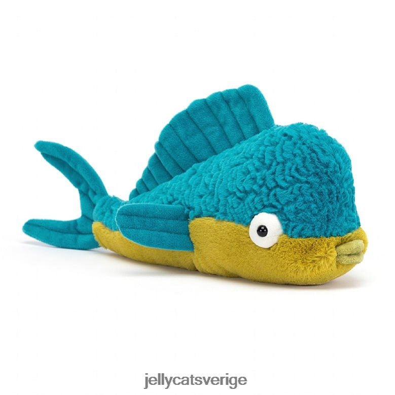 Jellycat leksak delano dorado fisk flerfärgad 4206LT386