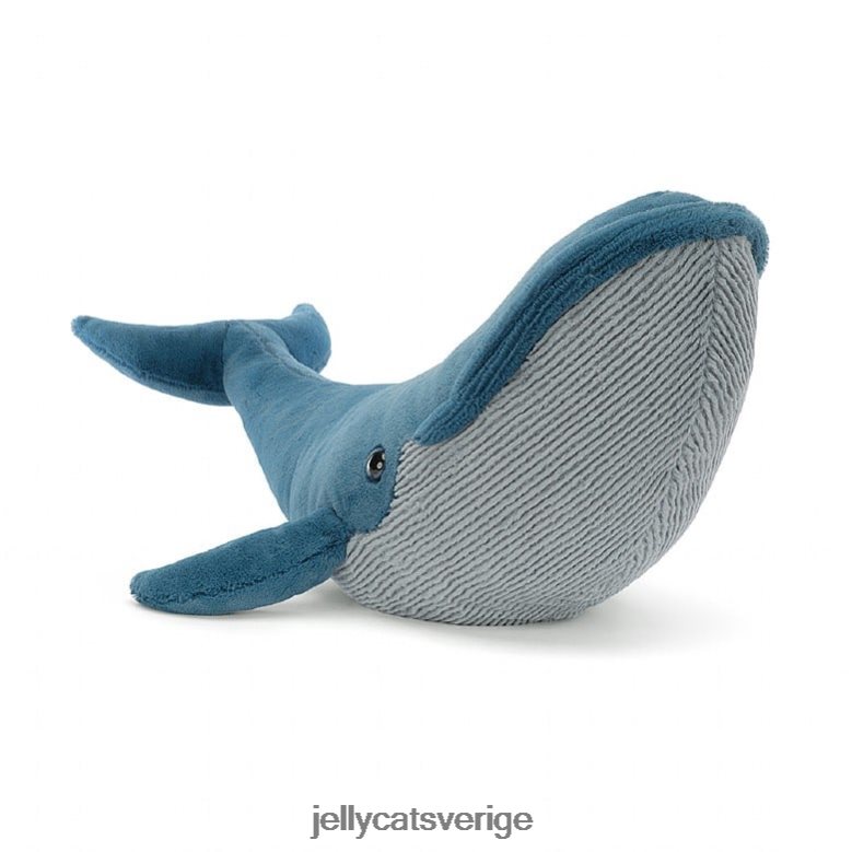 Jellycat leksak gilbert den stora valen blå 4206LT438