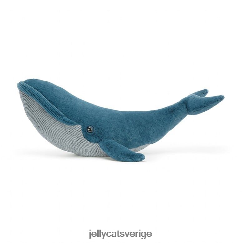 Jellycat leksak gilbert den stora valen blå 4206LT438