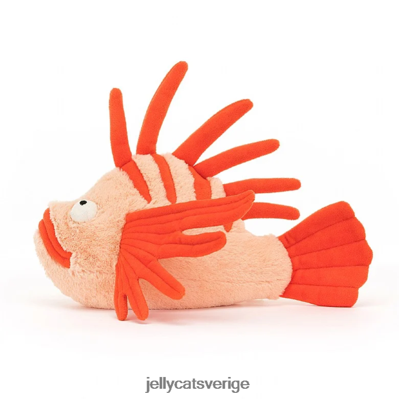 Jellycat leksak lois lejonfisk röd 4206LT449