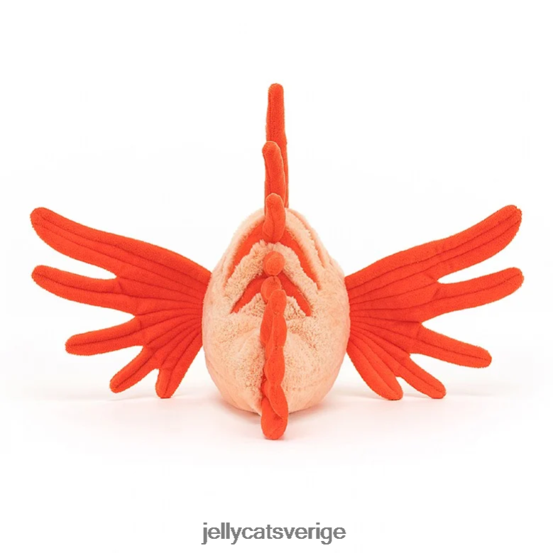 Jellycat leksak lois lejonfisk röd 4206LT449