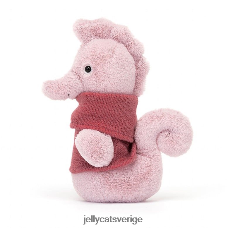 Jellycat leksak mysig besättning sjöhäst lila 4206LT204