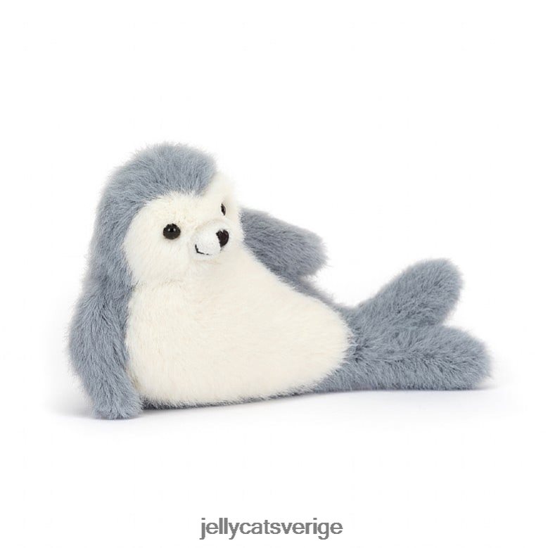 Jellycat leksak nauticool roly poly sigill grå och vit 4206LT85