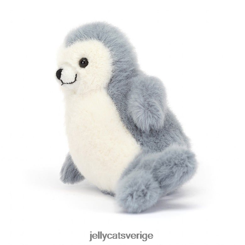 Jellycat leksak nauticool roly poly sigill grå och vit 4206LT85