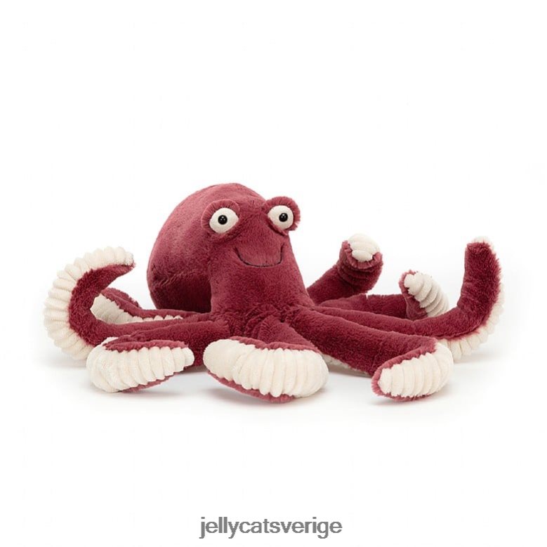 Jellycat leksak obbie bläckfisk röd 4206LT391