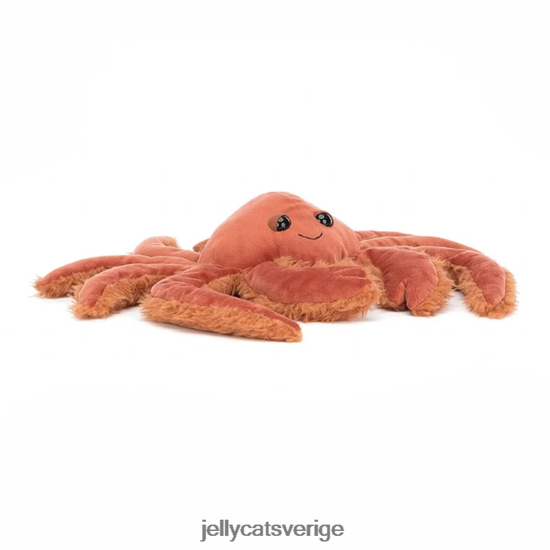 Jellycat leksak spindleshanks krabba orange 4206LT444