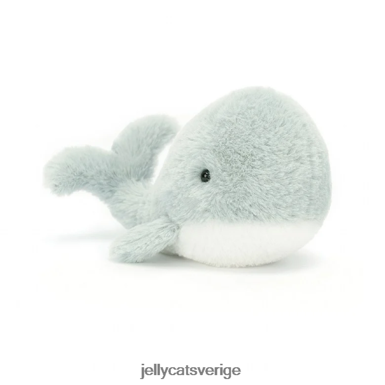 Jellycat leksak vågig val grå 4206LT665