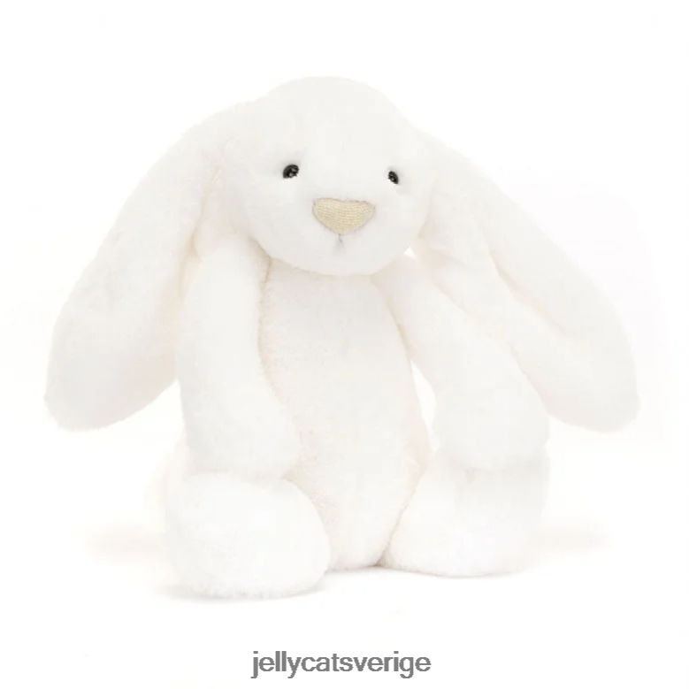 Jellycat leksak blyg lyx bunny luna vit 4206LT196