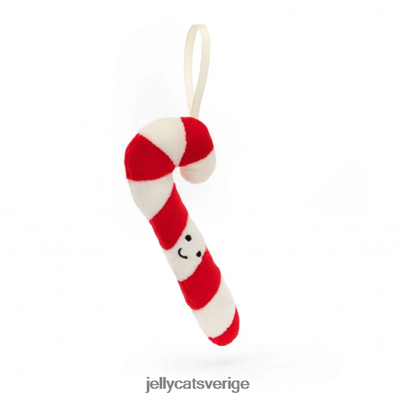 Jellycat leksak festlig dårskap candy cane flerfärgad 4206LT626