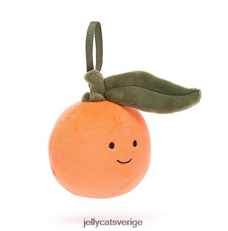 Jellycat leksak festlig dårskap clementine orange 4206LT63